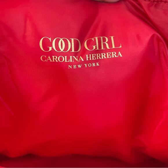 Carolina Herrera Red Puffy Tote Bag - Picture 7 of 9